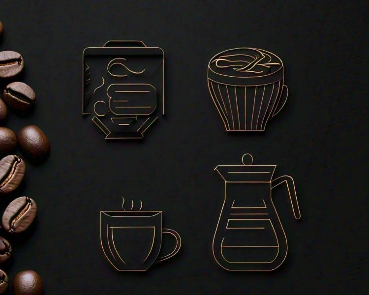 black_background_with_some_coffee_beans_and_mugs_icons_and_icons_are_in_lower_opacity